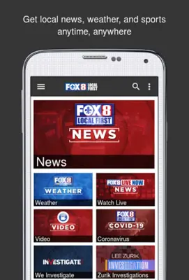 FOX 8 WVUE Mobile android App screenshot 9