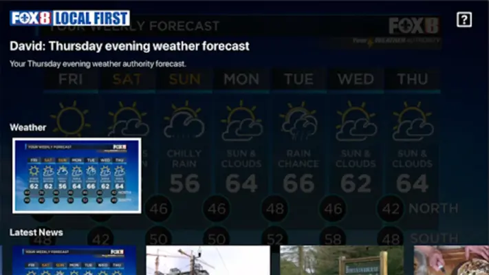 FOX 8 WVUE Mobile android App screenshot 1