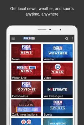 FOX 8 WVUE Mobile android App screenshot 6